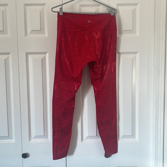 Lululemon Wunder Under Full On Luxtreme Manifesto Size 10🥰🥰 - Picture 2 of 4